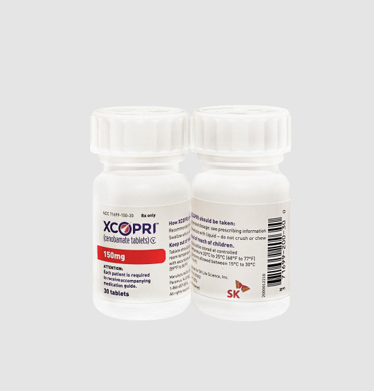 SK바이오팜의 '세노바메이트'. SK바이오팜 제공